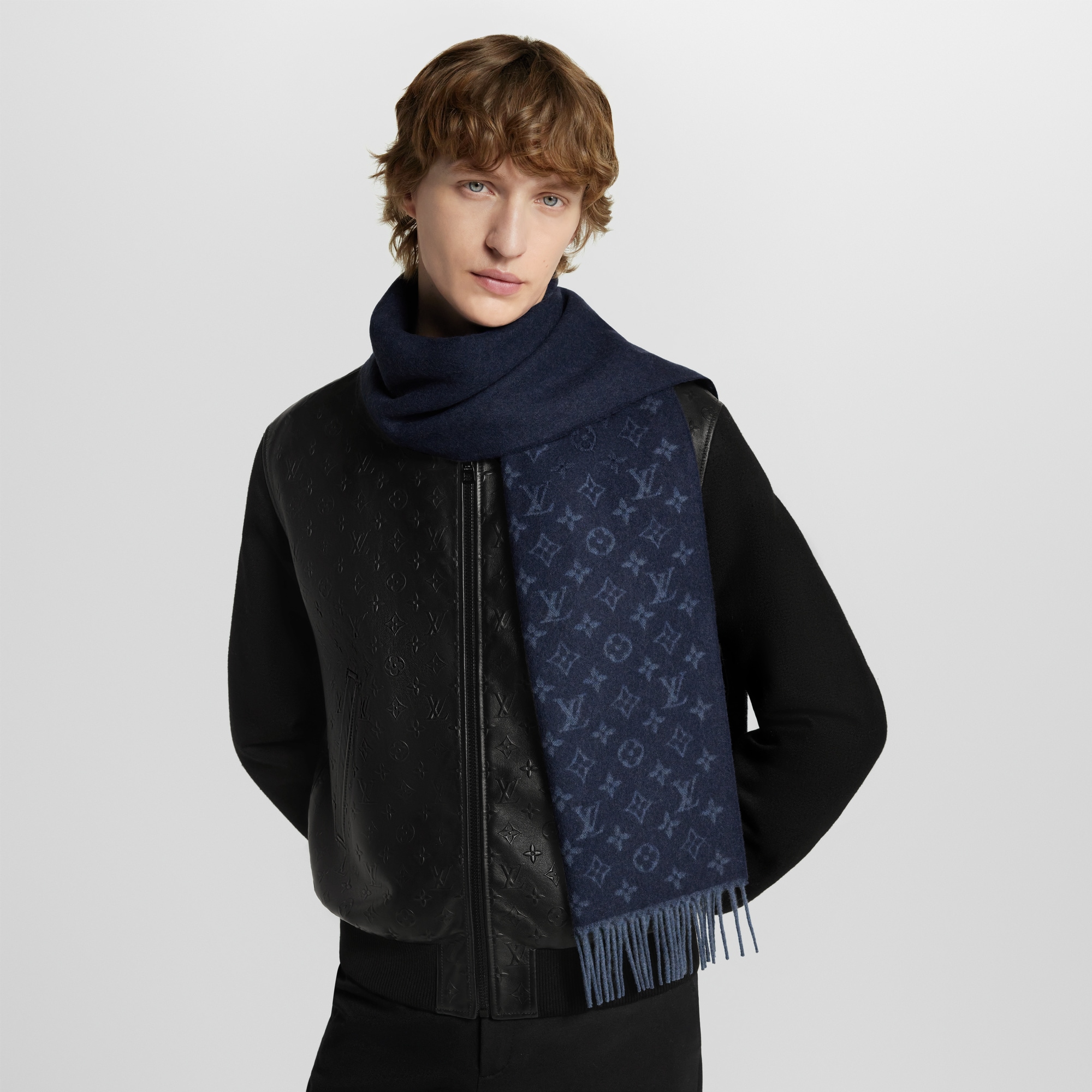 Monogram Gradient Scarf S00 - Chinese Valentine's Day Selection